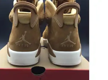 6 Wheat 384664-705 Jordan Retro 0520